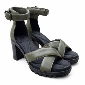 New G-Star  Raw KYLIN LEATHER SANDALS Sz 10